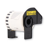 Brother Continuous Film Label Tape, 2.4" x 50 ft Roll, Yellow (BRTDK2606) 1 Roll