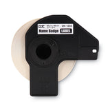 Brother Die-Cut Name Badge Labels, 2.3" x 3.4", White, 260 Labels/Roll (BRTDK1234) 1 Roll