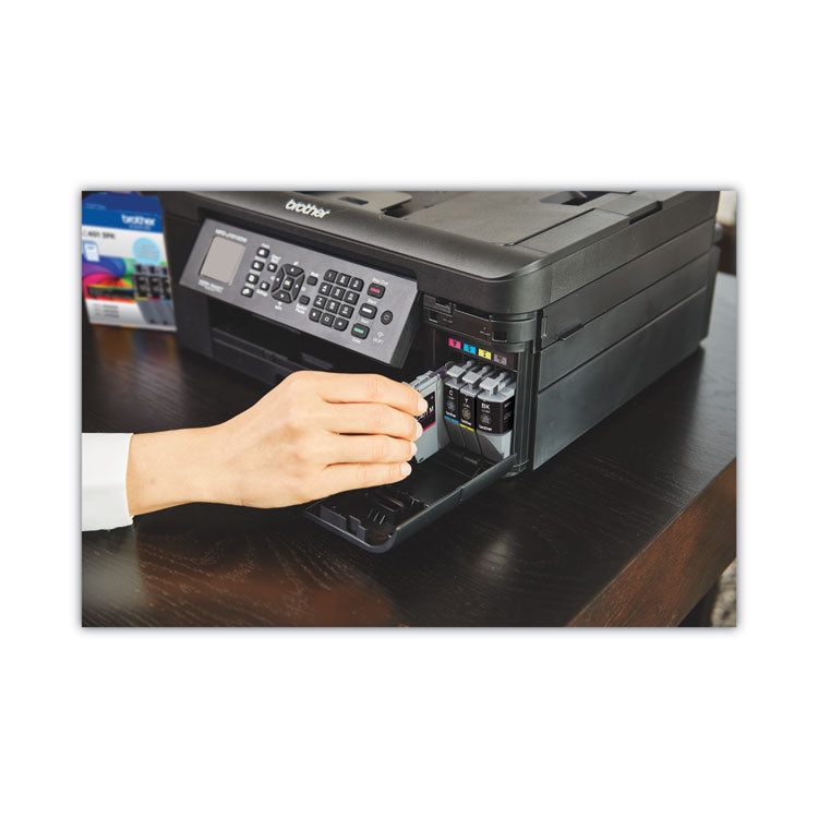 Brother MFC-J1010DW All-in-One Color Inkjet Printer, Copy/Fax/Print/Scan (BRTMFCJ1010DW)