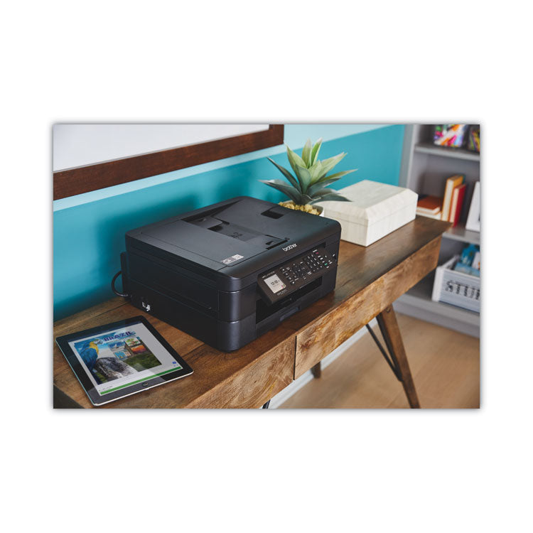 Brother MFC-J1010DW All-in-One Color Inkjet Printer, Copy/Fax/Print/Scan (BRTMFCJ1010DW)
