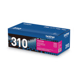 Brother TN310M Toner, 1,500 Page-Yield, Magenta (BRTTN310M)