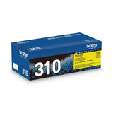 Brother TN310Y Toner, 1,500 Page-Yield, Yellow (BRTTN310Y)