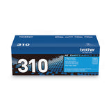 Brother TN310C Toner, 1,500 Page-Yield, Cyan (BRTTN310C)