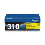 Brother TN310Y Toner, 1,500 Page-Yield, Yellow (BRTTN310Y)