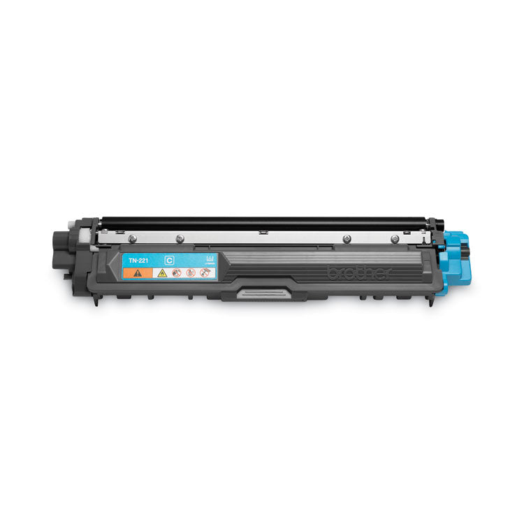 Brother TN221C Toner, 1,400 Page-Yield, Cyan (BRTTN221C)