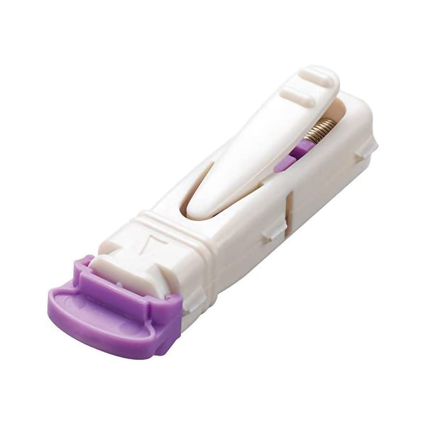 Unistik 3 Safety Lancet 28 Gauge Retractable Push Button Activation Finger (485757_BX) 100/BX