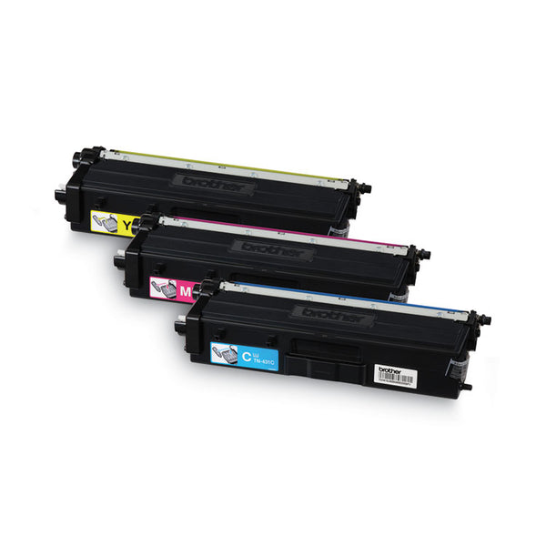 Brother TN4313PK Toner, 1,800 Page-Yield, Cyan/Magenta/Yellow (BRTTN4313PK)