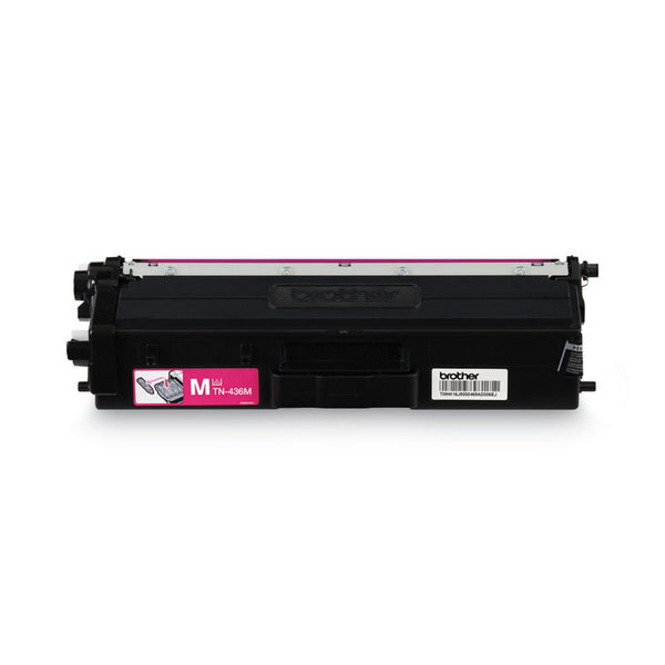 Brother TN436M Super High-Yield Toner, 6,500 Page-Yield, Magenta (BRTTN436M)