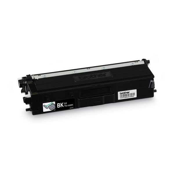 Brother TN436BK Super High-Yield Toner, 6,500 Page-Yield, Black (BRTTN436BK)