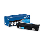 Brother TN436C Super High-Yield Toner, 6,500 Page-Yield, Cyan (BRTTN436C)