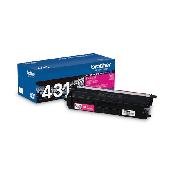 Brother TN431M Toner, 1,800 Page-Yield, Magenta (BRTTN431M)