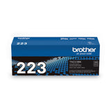 Brother TN223BK Toner, 1,400 Page-Yield, Black (BRTTN223BK)