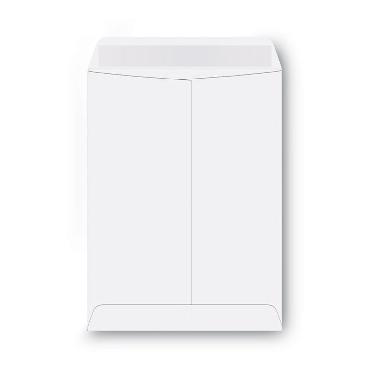 Universal® Catalog Envelope, 28 lb Bond Weight Paper, #10 1/2, Square Flap, Gummed Closure, 9 x 12, White, 100/Box (UNV44103) Box of 100
