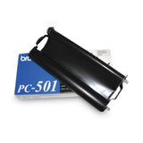 Brother PC-501 Thermal Transfer Print Cartridge, 150 Page-Yield, Black (BRTPC501)