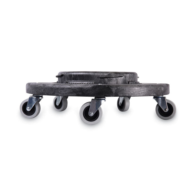 Boardwalk® Refuse Container Utility Dolly, 300 lb Capacity, 18.25" Diameter, Gray (BWKDOLLY) Each