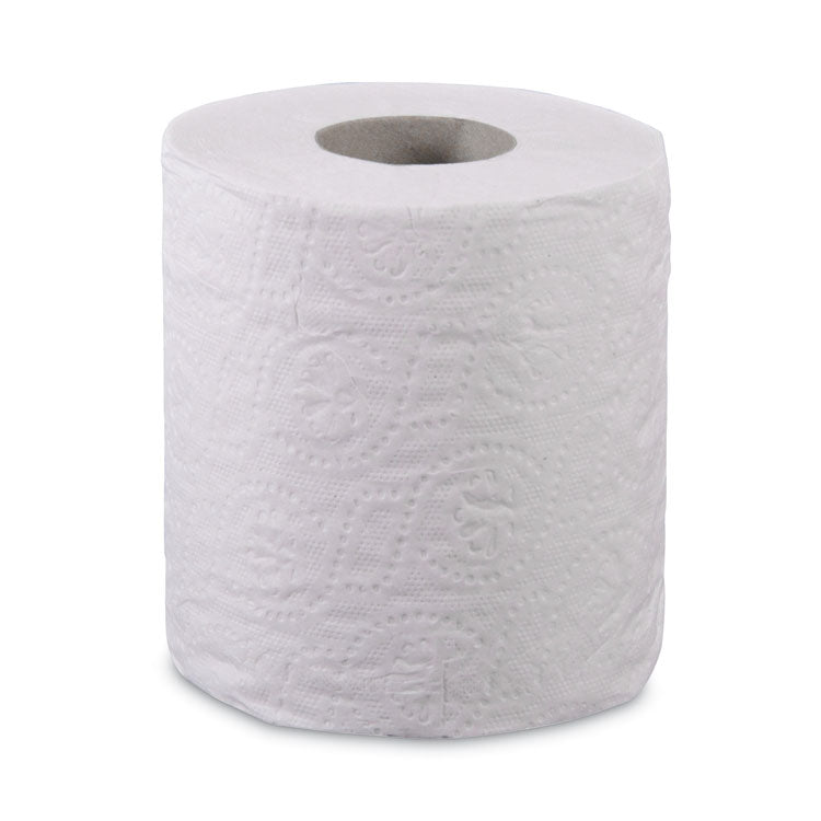 Boardwalk® 2-Ply Toilet Tissue, Septic Safe, White, 125 ft Roll Length, 500 Sheets/Roll, 96 Rolls/Carton (BWK6180)