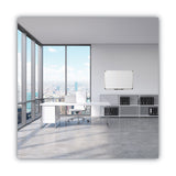 Quartet® Euro-Style Magnetic Dry-Erase Aluminum Frame Boards, 36 x 24, White Surface, Silver Aluminum Frame (QRT79378) Each