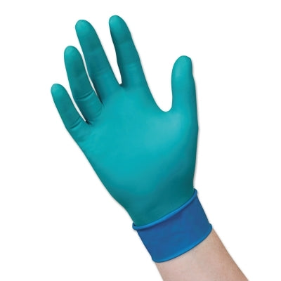 Ansell Chemical Resistant Nitrile/Neoprene Disposable Gloves, 7.8 mil Palm, Small, Green (748-93-260-070) 50 EA / DI