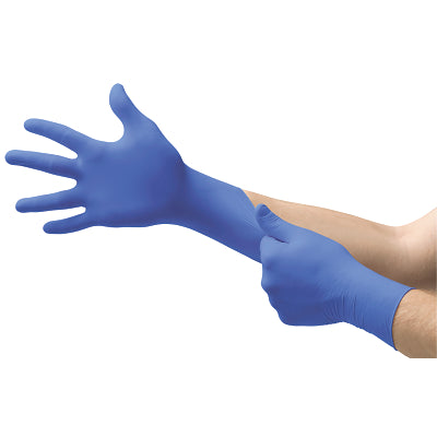 Ansell Cobalt® N19 Disposable Nitrile Gloves, 3.9 mil Palm, 4.3 mil Fingers, X-Small, Cobalt Blue (748-N190) 1000 EA / CA
