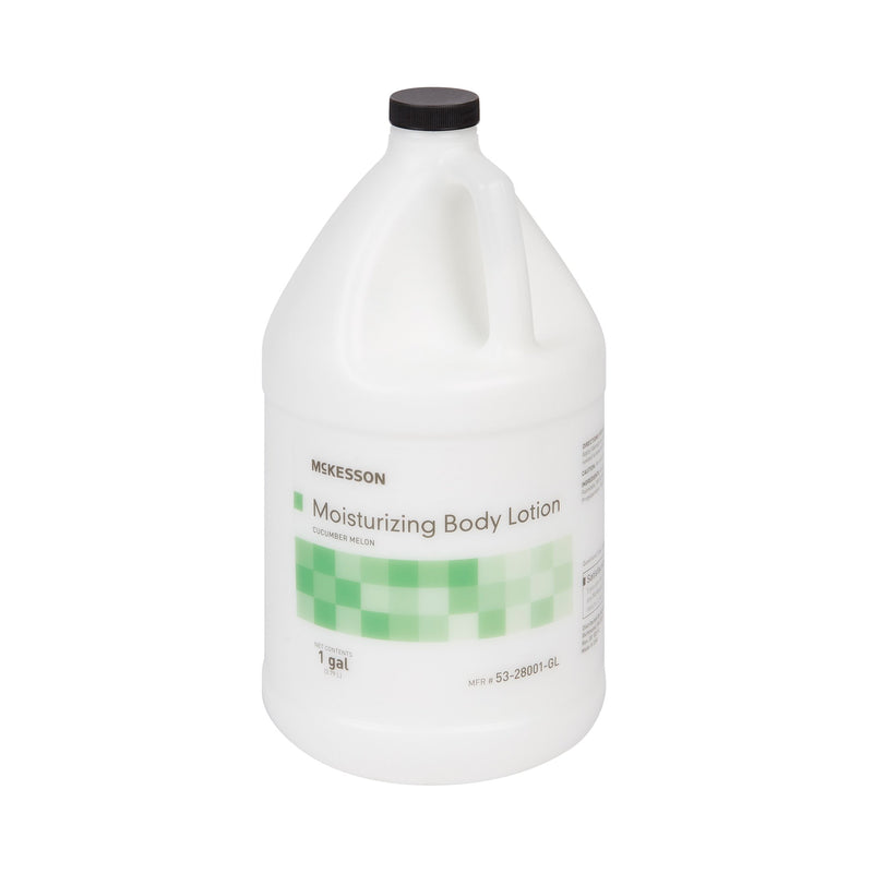 McKesson Hand and Body Moisturizer 1 gal. Jug Cucumber Melon Scent Lotion (877024_EA) 1/EA