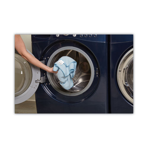 Boardwalk® Microfiber Cleaning Cloths, 16 x 16, Blue, 24/Pack (BWK16BLUCLOTHV2) Pack of 24