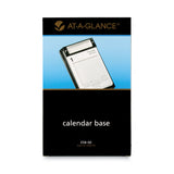 Base for 5 x 8 Tear-Off Daily Desk Calendar, 5 x 8, Black (AAGE5800) Each