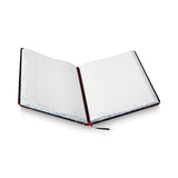 Boorum & Pease® Laboratory Notebook, Data/Lab-Record Format, Black/Red Cover, (150) 10.38 x 8.13 Sheets (BORL21150R) Each