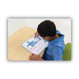 Creativity Street® Dry Erase Student Boards, 12 x 9, Blue/White Surface, 10/Set (CKC988210) Set of 10