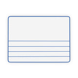 Creativity Street® Dry Erase Student Boards, 12 x 9, Blue/White Surface, 10/Set (CKC988210) Set of 10