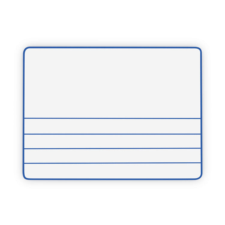 Creativity Street® Dry Erase Student Boards, 12 x 9, Blue/White Surface, 10/Set (CKC988210) Set of 10