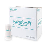 Windsoft® Kitchen Roll Towels, 2-Ply, 11 x 8.8, White, 100/Roll, 30 Rolls/Carton (WIN1220CT)