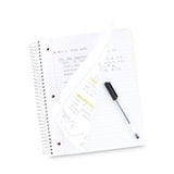 Mead 3-Subject Notebook, 8" x 10-1/2", Wide-Ruled, Assorted (MEA51014) Each