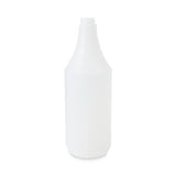 Boardwalk® Embossed Spray Bottle, 32 oz, Clear, 24/Carton (BWK00032)