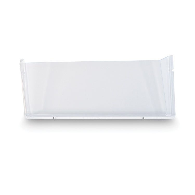 deflecto® Unbreakable DocuPocket Wall File, Legal Size, 17.5"  x 3" x 6.5", Clear (DEF64301) Each