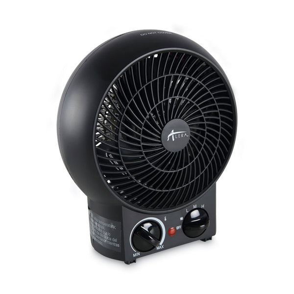 Alera® Heater Fan, 1,500 W, 8.25 x 4.37 x 9.5, Black (ALEHEFF10B)