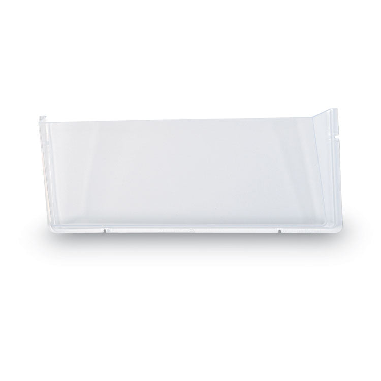 deflecto® Unbreakable DocuPocket Wall File, Legal Size, 17.5"  x 3" x 6.5", Clear (DEF64301) Each
