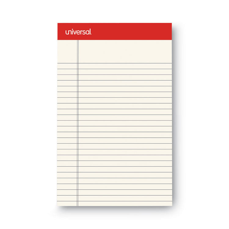 Universal® UNV35852 Colored Perforated Ruled Writing Pads, Narrow Rule ...