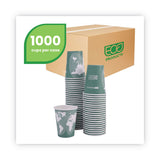 Eco-Products® World Art Renewable and Compostable Hot Cups, 12 oz, 50/Pack, 20 Packs/Carton (ECOEPBHC12WA)