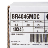 McKesson Trash Bag 45 gal. Clear LLDPE 0.90 mil 40 X 46 Inch Star Seal Bottom Coreless Roll (1137634_CS) 100/CS