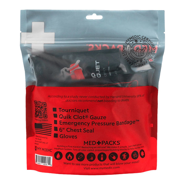 My Medic™ MED PACKS Bleed Stopper First Aid Kit Plastic Pouch (1207741_EA) 1/EA