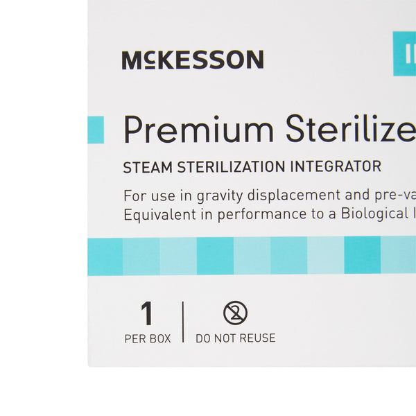 McKesson Sterilization Chemical Integrator Pack Steam (524538_CS) 25/CS
