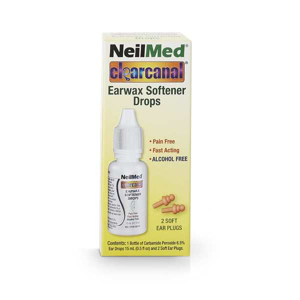 NeilMed® Ear Wax Remover 0.5 oz. Otic Drops 6.5% Strength Carbamide Peroxide (1129811_CS) 96/CS