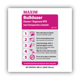 Maxim® Bulldozer Cleaner/Degreaser RTU, Safe-to-Ship, Lemon Scent, 32 oz, 6/Carton (MLB05100086) Case of 6