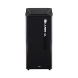 Rubbermaid Sustain Decorative Refuse with Recycling Lid, 23 gal, Metal/Plastic, Black (RCP2078988) Each