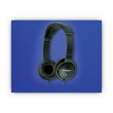 Kensington® Hi-Fi Headphones, Plush Sealed Earpads, Black (KMW33137) Each