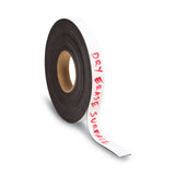 U Brands Dry Erase Magnetic Tape Roll, 1" x 50 ft, White (UBRFM2018) 1 Roll