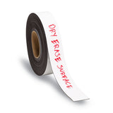 U Brands Dry Erase Magnetic Tape Roll, 2" x 50 ft, White (UBRFM2118) 1 Roll