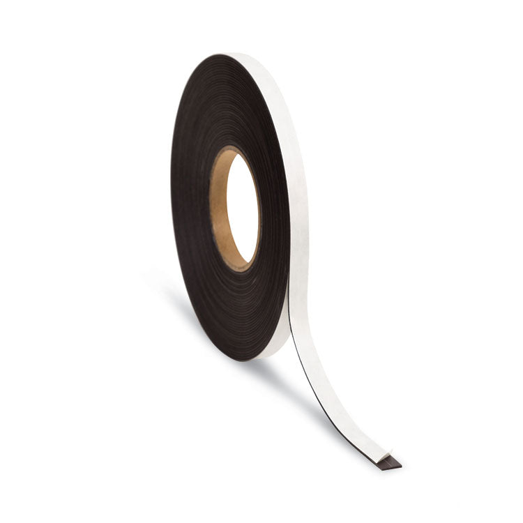U Brands Magnetic Adhesive Tape Roll, 0.5" x 50 ft, Black (UBRFM2321) 1 Roll