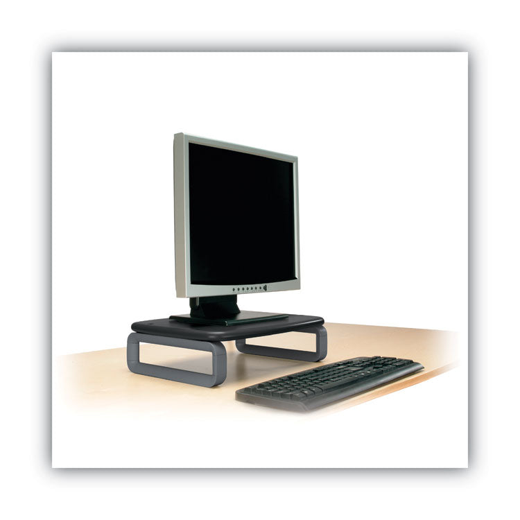 Kensington® Monitor Stand with SmartFit, For 24" Monitors, 15.5" x 12" x 3" to 6", Black/Gray, Supports 80 lbs (KMW60089) Each