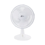 Alera® 12" 3-Speed Oscillating Desk Fan, Plastic, White (ALEFAN122W)